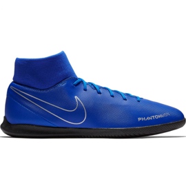 Pantofi de fotbal Nike Phantom Vsn Club Df Ic M AO3271 400 albastru albastru