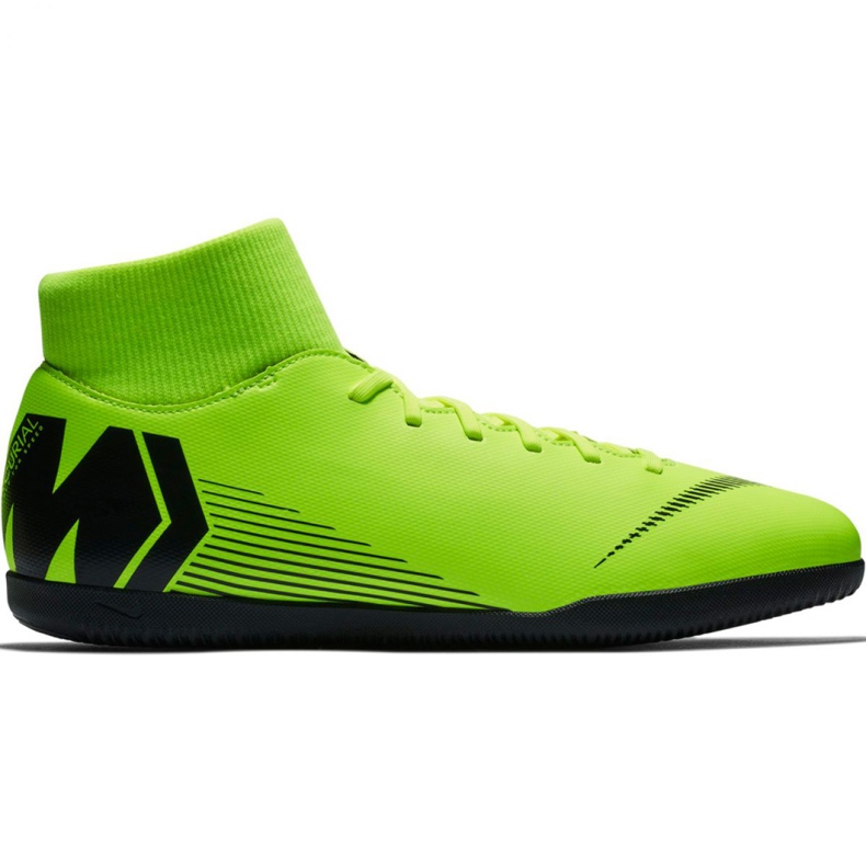 Pantofi de fotbal Nike Mercurial Superfly X 6 Club Ic M AH7371 701 multicolor verde Pantofi de fotbal Nike Mercurial Superfly X 6 Club Ic M AH7371 701 multicolor verde