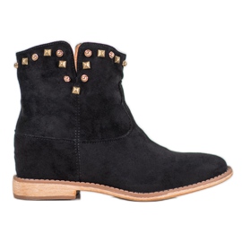 Bella Paris Cizme de cowboy cu jeturi negru Bella Paris Cizme de cowboy cu jeturi negru