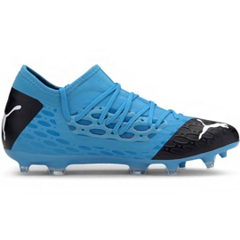 Ghete de fotbal Puma Future 5.3 Netfit Fg Ag M 105756 01 albastru albastru Ghete de fotbal Puma Future 5.3 Netfit Fg Ag M 105756 01 albastru albastru