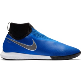 Pantofi de fotbal Nike React Phantom Vsn Pro Df Ic M AO3276 400 multicolor albastru