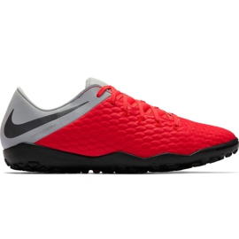Pantof de fotbal Nike Hypervenom Phantom X 3 Academy Tf M AJ3815 600 multicolor roșu
