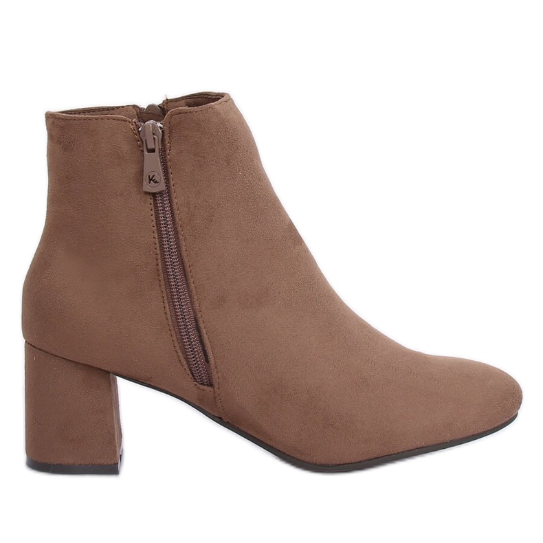 Cizme bej cu toc înalt K1825116 Taupe Cizme bej cu toc înalt K1825116 Taupe