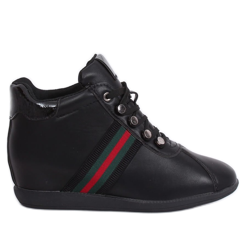 Pantofi negri pe o pană ascunsă K1833909 Negru