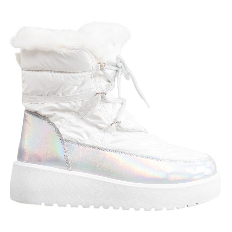 Bella Paris Cizme de zăpadă la modă alb Bella Paris Cizme de zăpadă la modă alb