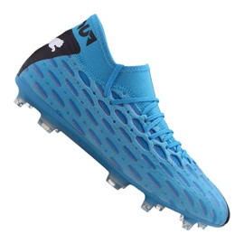 Ghete de fotbal Puma Future 5.2 Netfit Fg / Ag M 105784-01 albastru albastru