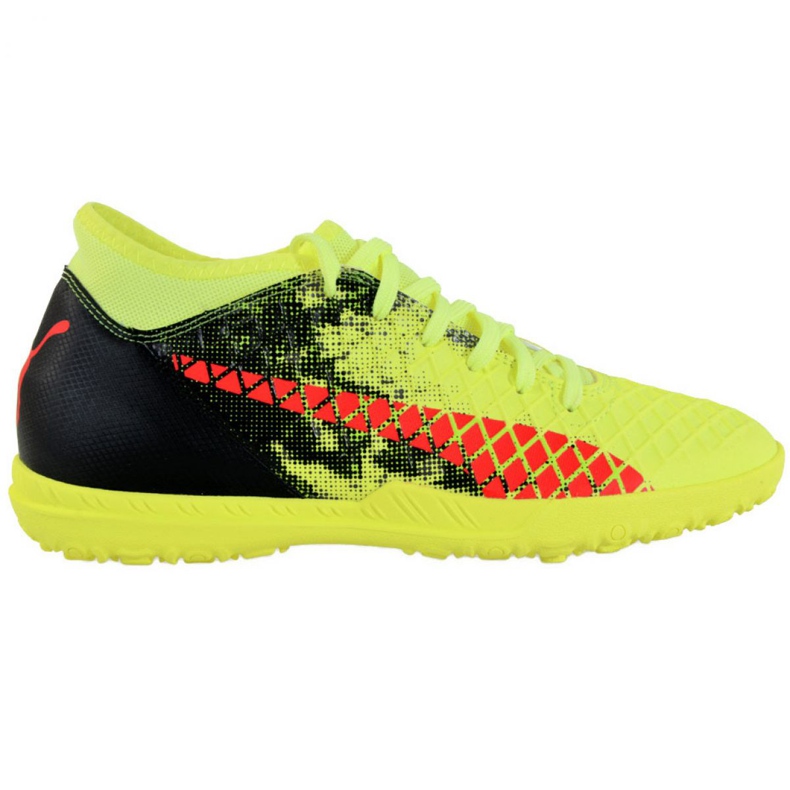 Ghete de fotbal Puma Future 18.4 Tt M 104339 01 multicolor galben