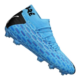 Pantofi de fotbal Puma Future 5.1 Netfit Fg / Ag Jr 105805-01 albastru albastru