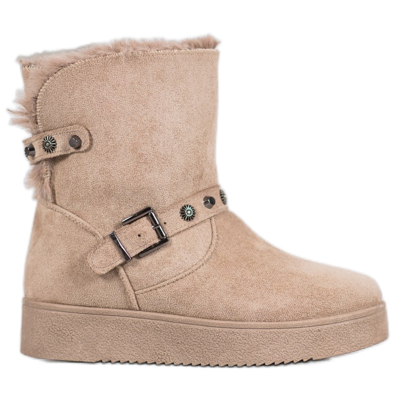 SHELOVET Mukluki cu jeturi maro