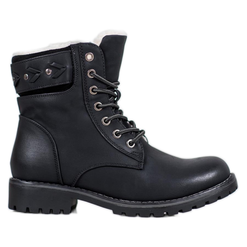SHELOVET Elegant Trappers negru