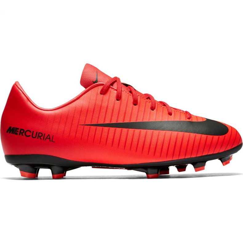 Pantofi Nike Mercurial Victory Vi Fg Jr 831945 616 portocale roșu Pantofi Nike Mercurial Victory Vi Fg Jr 831945 616 portocale roșu