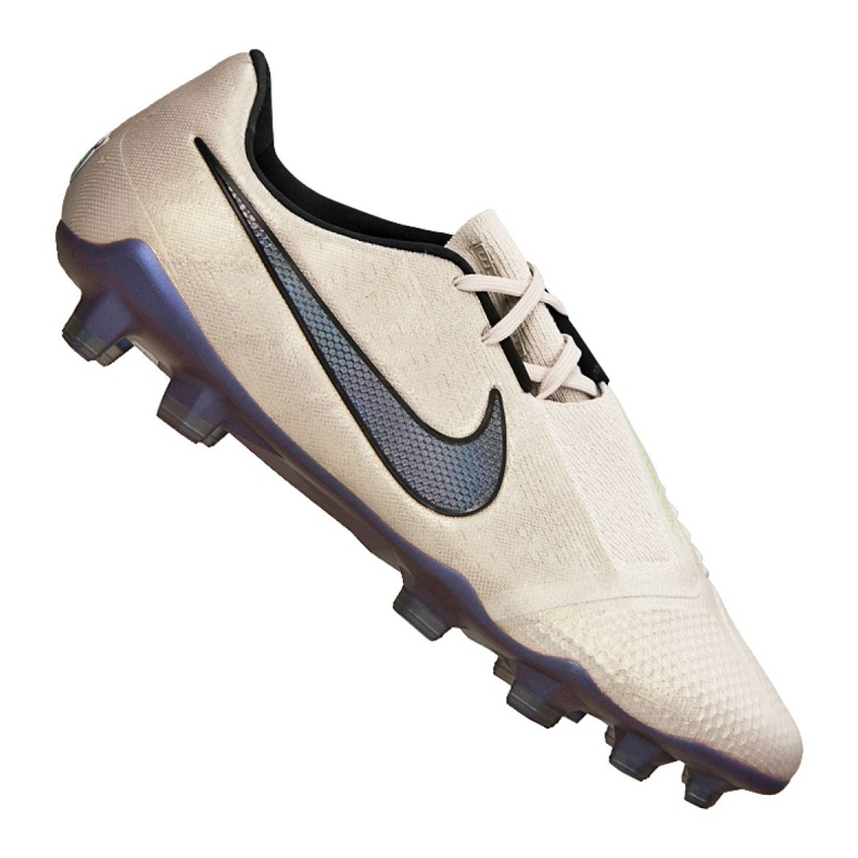 Pantofi de fotbal Nike Phantom Vnm Elite Fg M AO7540-005 alb bej