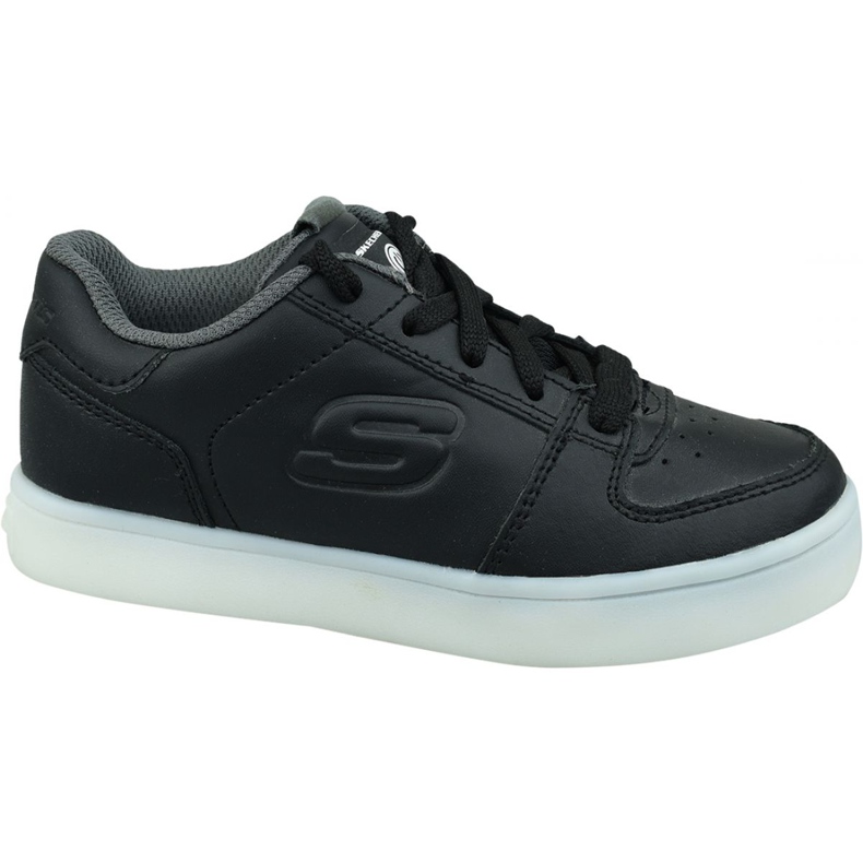 Pantofi Skechers Energy Lights Jr 90601L-BLK negru Pantofi Skechers Energy Lights Jr 90601L-BLK negru