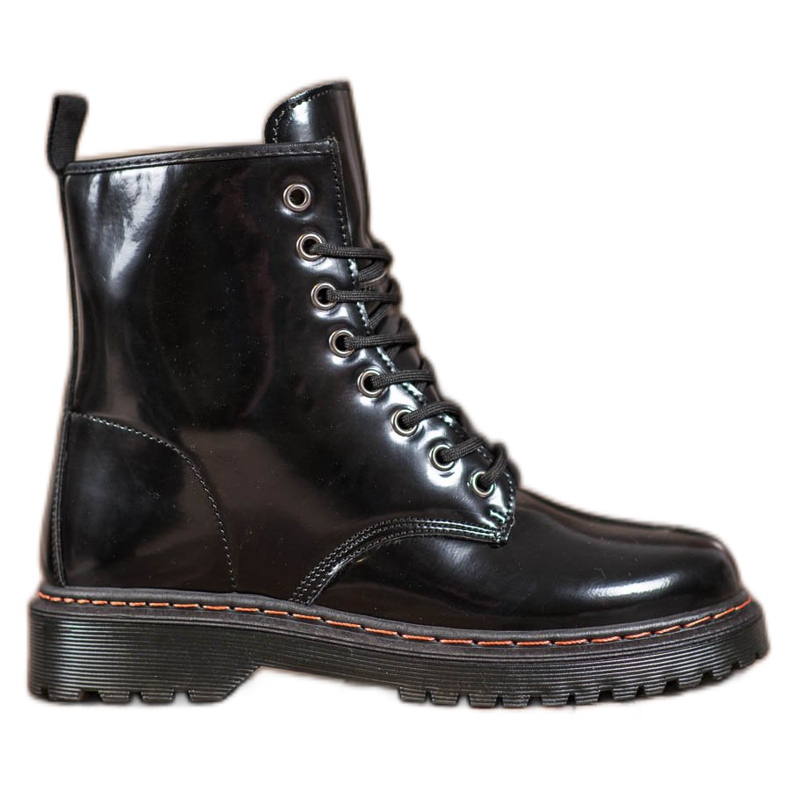 SHELOVET Muncitori negri cu piele ecologică negru