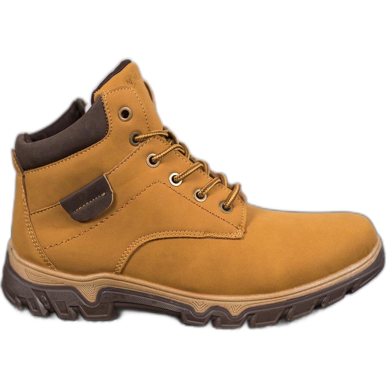 Pantofi cu dantelă MCKEYLOR maro