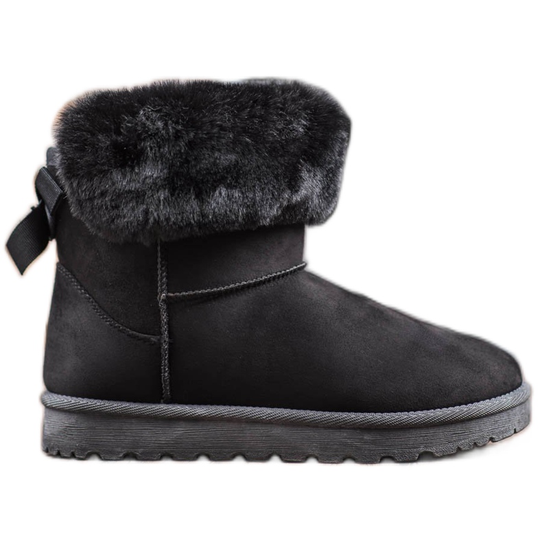 SHELOVET Mukluki Cu Blana negru