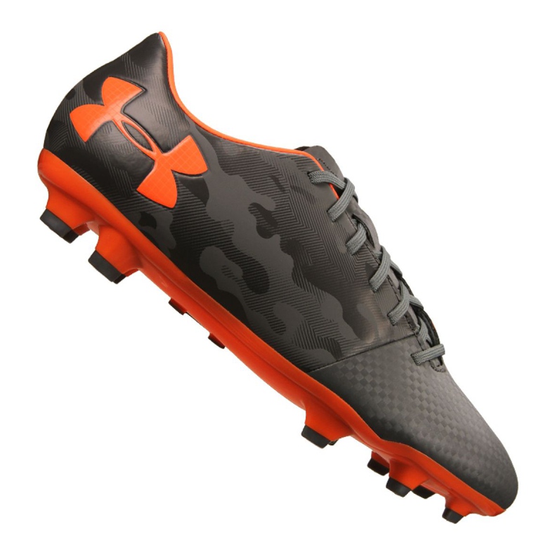 Ghete de fotbal Under Armour Spotlight Dl Fg M 1289534-101 multicolor gri