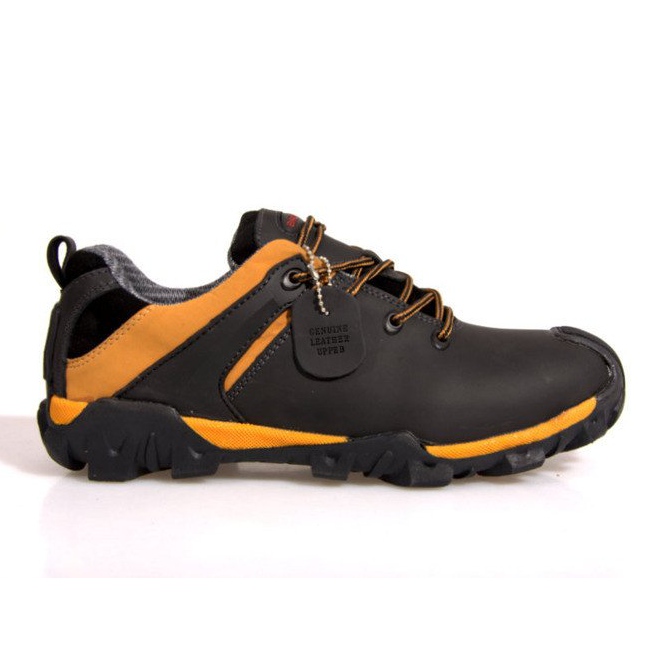 Cizme de Trekking Piele NAT. 6254 Negru