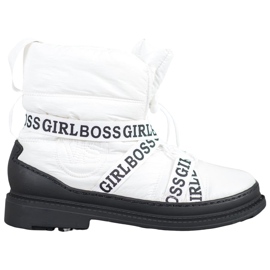 Vices Ghete de zăpadă Girl Boss alb