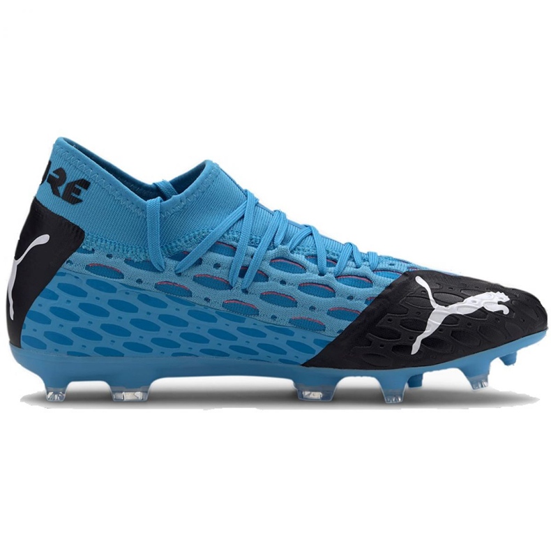 Ghete de fotbal Puma Future 5.2 Netfit Fg Evo M 105984 01 albastru albastru
