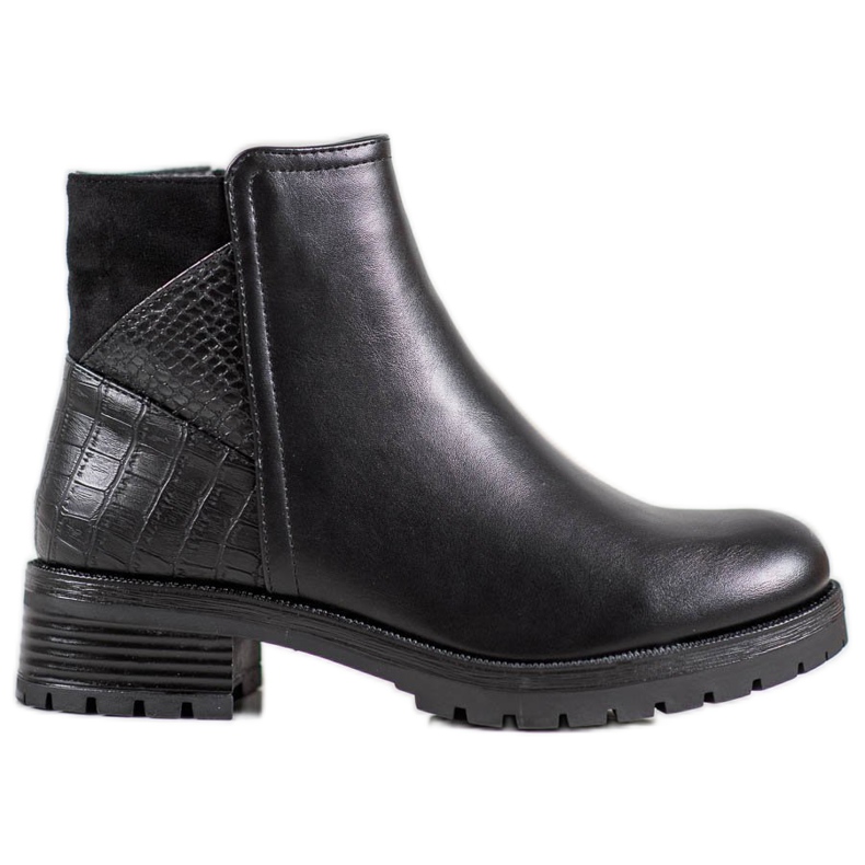 Bestelle Muncitori clasici pe platformă negru