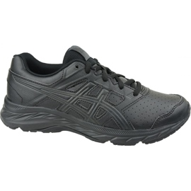 Pantofi de alergare Asics Contend 5 Sl Gs Jr 1134A002-001 negru