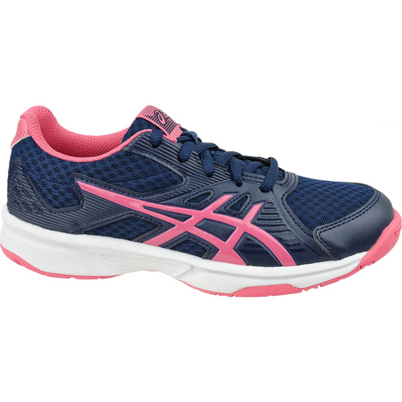 Asics Upcourt 3 W 1072A012-407 pantofi de volei galben albastru marin