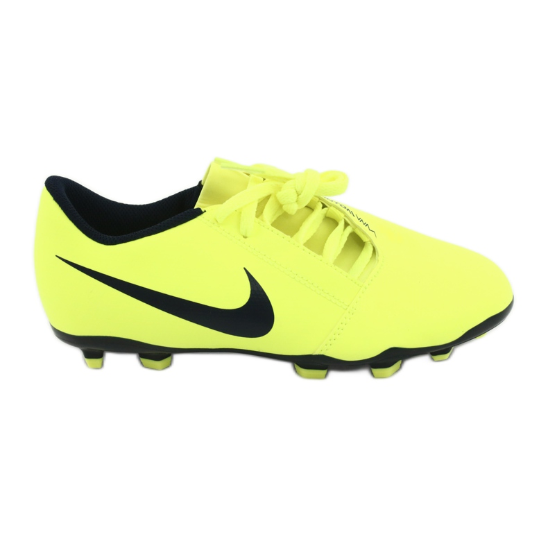 Pantofi de fotbal Nike Phantom Venom Club Fg Jr AO0396-717 galben