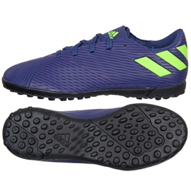 Pantofi Adidas Nemeziz Messi 19.4 Tf Jr EF1818 albastru marin albastru marin Pantofi Adidas Nemeziz Messi 19.4 Tf Jr EF1818 albastru marin albastru marin