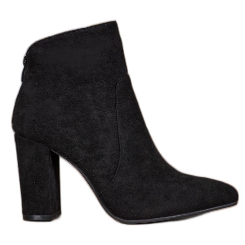 Ideal Shoes Cizme clasice pe un post negru