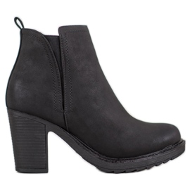 Goodin Cizme textile la post negru