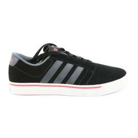 Pantofi Adidas Cloudfoam Super Skate M AW3896 negru portocale gri Pantofi Adidas Cloudfoam Super Skate M AW3896 negru portocale gri