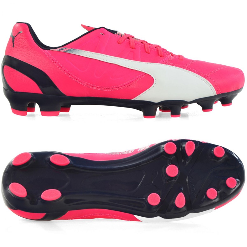 Ghete de fotbal Puma Evo Speed 3.3 Fg M 103014 03 roz roz Ghete de fotbal Puma Evo Speed 3.3 Fg M 103014 03 roz roz