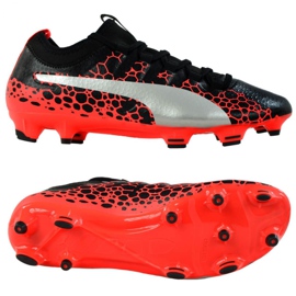 Pantofi de fotbal Puma Evopower Vigor 3 Graphic Fg M 104198 01 negru negru