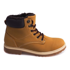 Cizme Timberki Trapery Snow D08 Camel maro Cizme Timberki Trapery Snow D08 Camel maro