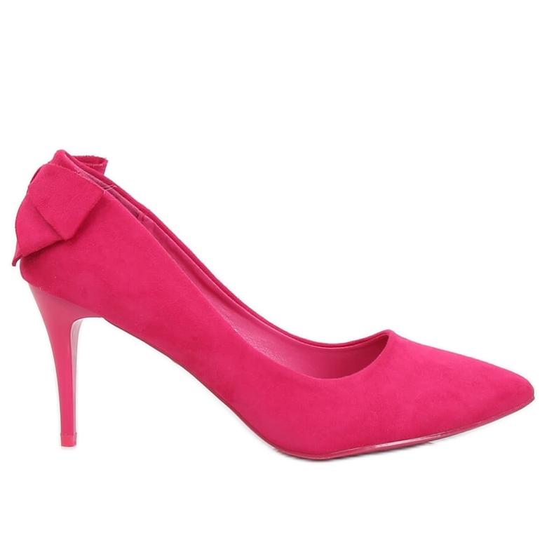 Pompele pe un știft cu un arc fuchsia NF-46 Fuchsia roz