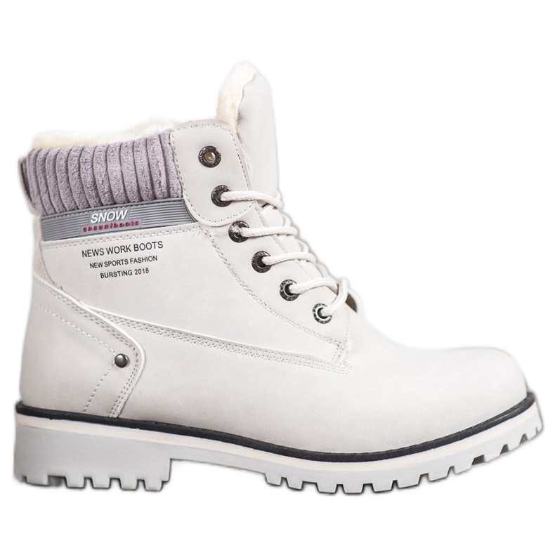 SHELOVET Trappers Cu fermoar gri