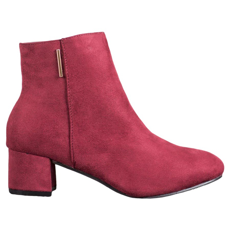 Evento Cizme din piele de căprioară burgundă roșu multicolor Evento Cizme din piele de căprioară burgundă roșu multicolor