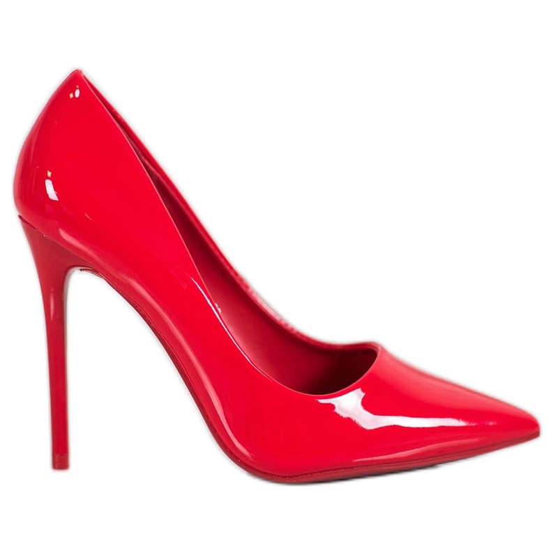 Small Swan Știfturi lăcuite roșu