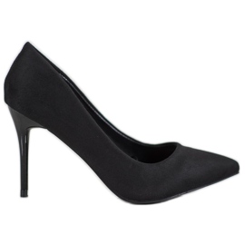 SHELOVET Tocuri înalte negre sexy negru SHELOVET Tocuri înalte negre sexy negru