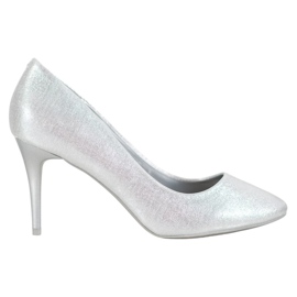 Comer Pinii lăcuți din argint gri