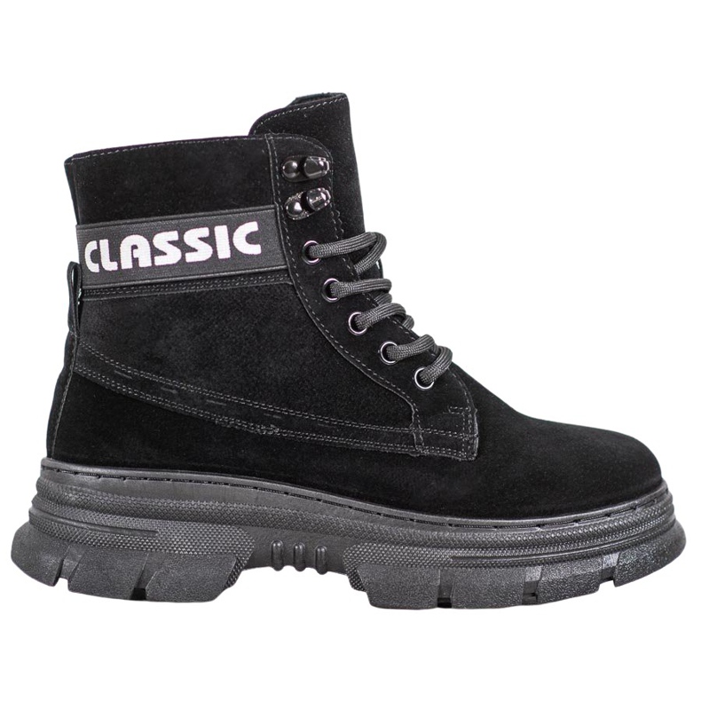 Bella Paris Cizme cu platformă clasică negru