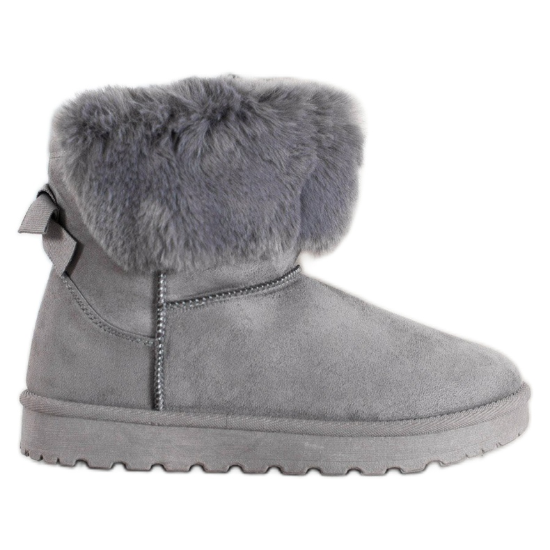 SHELOVET Mukluki Cu Blana gri