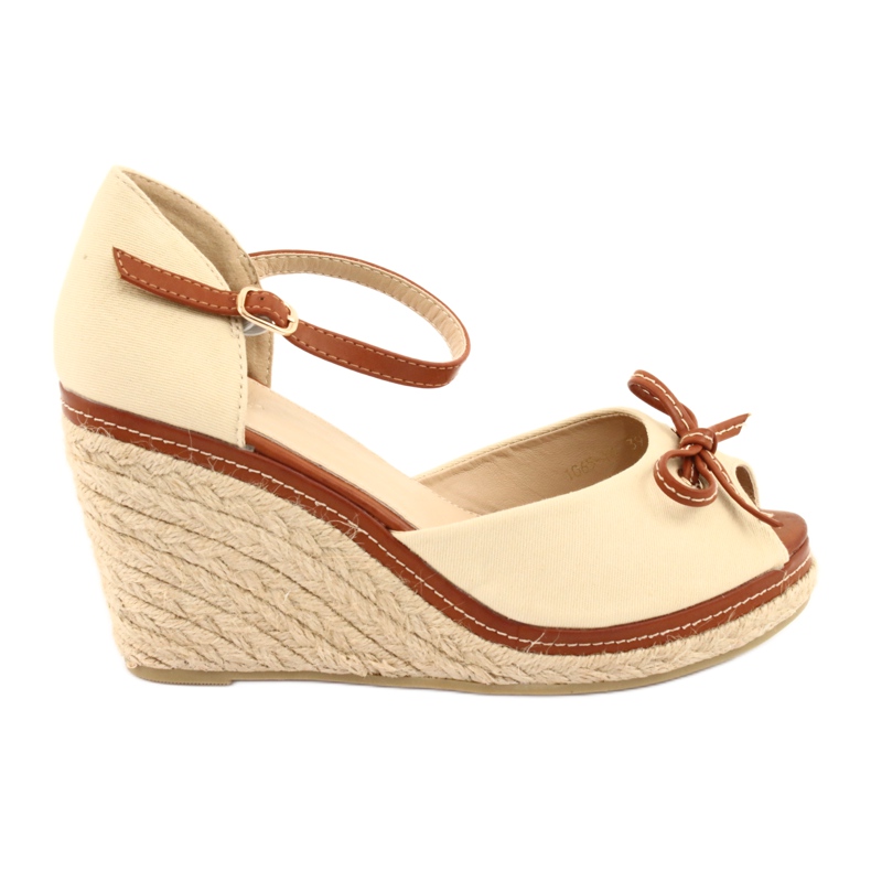 Vices Sandale cu pene pentru femei maro