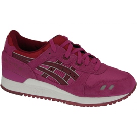 Asics Gel Lyte Iii W H483N-2526 roșu multicolor Asics Gel Lyte Iii W H483N-2526 roșu multicolor