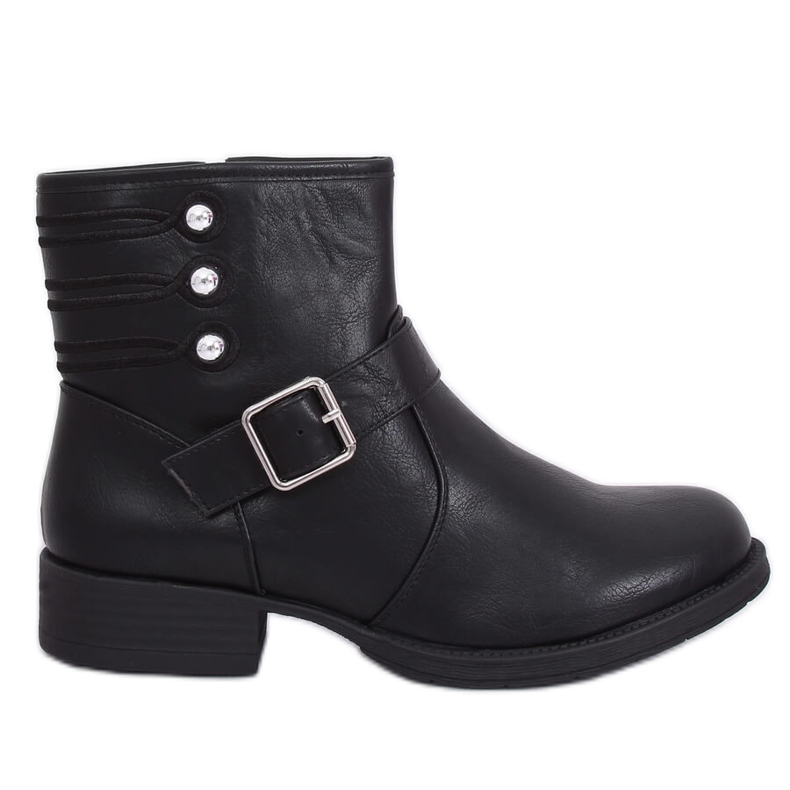 Cizme militare negre ZW08 Negre negru