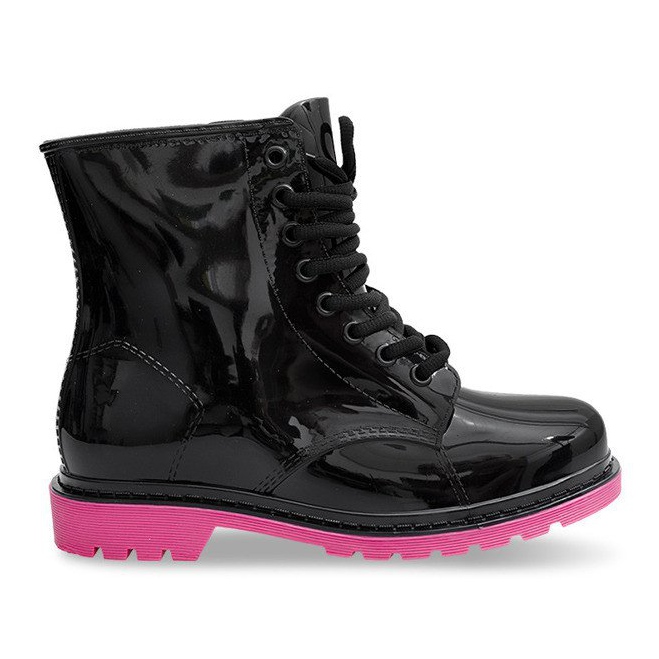 Galoshes Glany Trapery Mdx BLACK / ROSE negru Galoshes Glany Trapery Mdx BLACK / ROSE negru