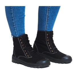 Cizme Timberki Trapery 7-84967 Negru