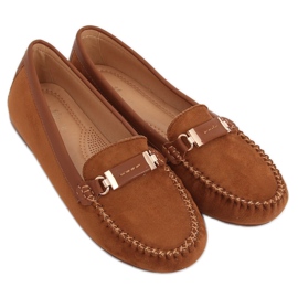 Mocasini pentru femei cămilă FM3024 Camel maro