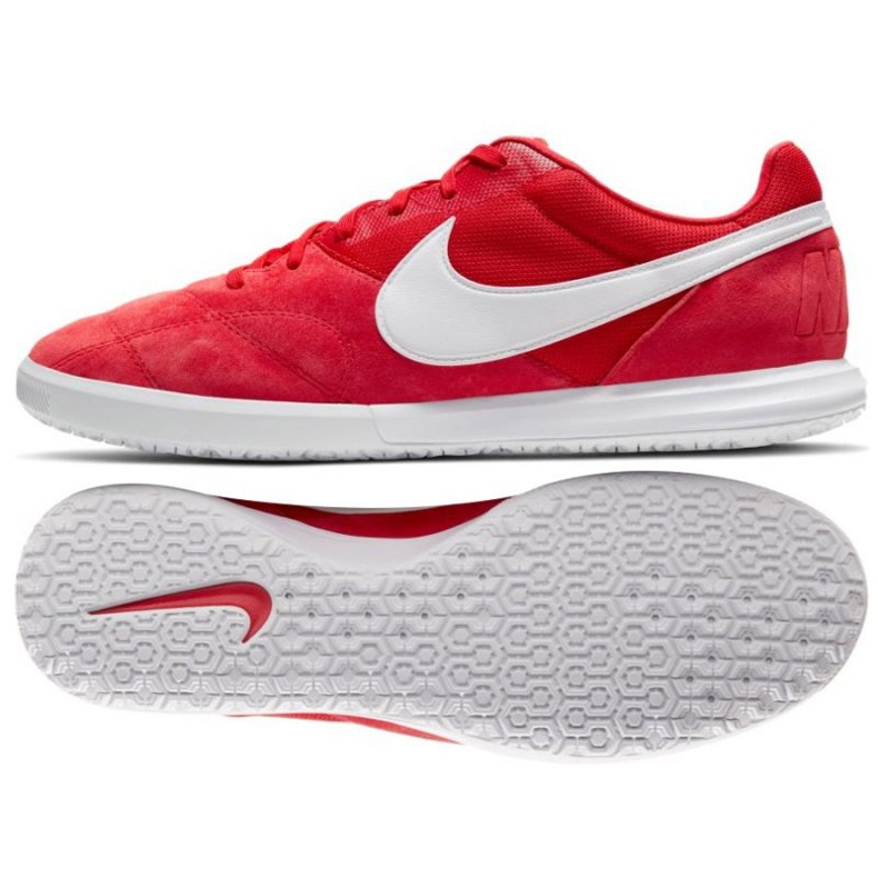 Încălțăminte de interior Nike Premier Sala Ic M AV3153-611 roșu portocale si rosii